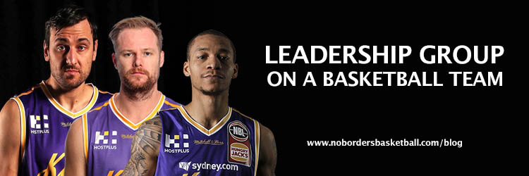 No Borders Basketball Leadership Group on Basketball Team